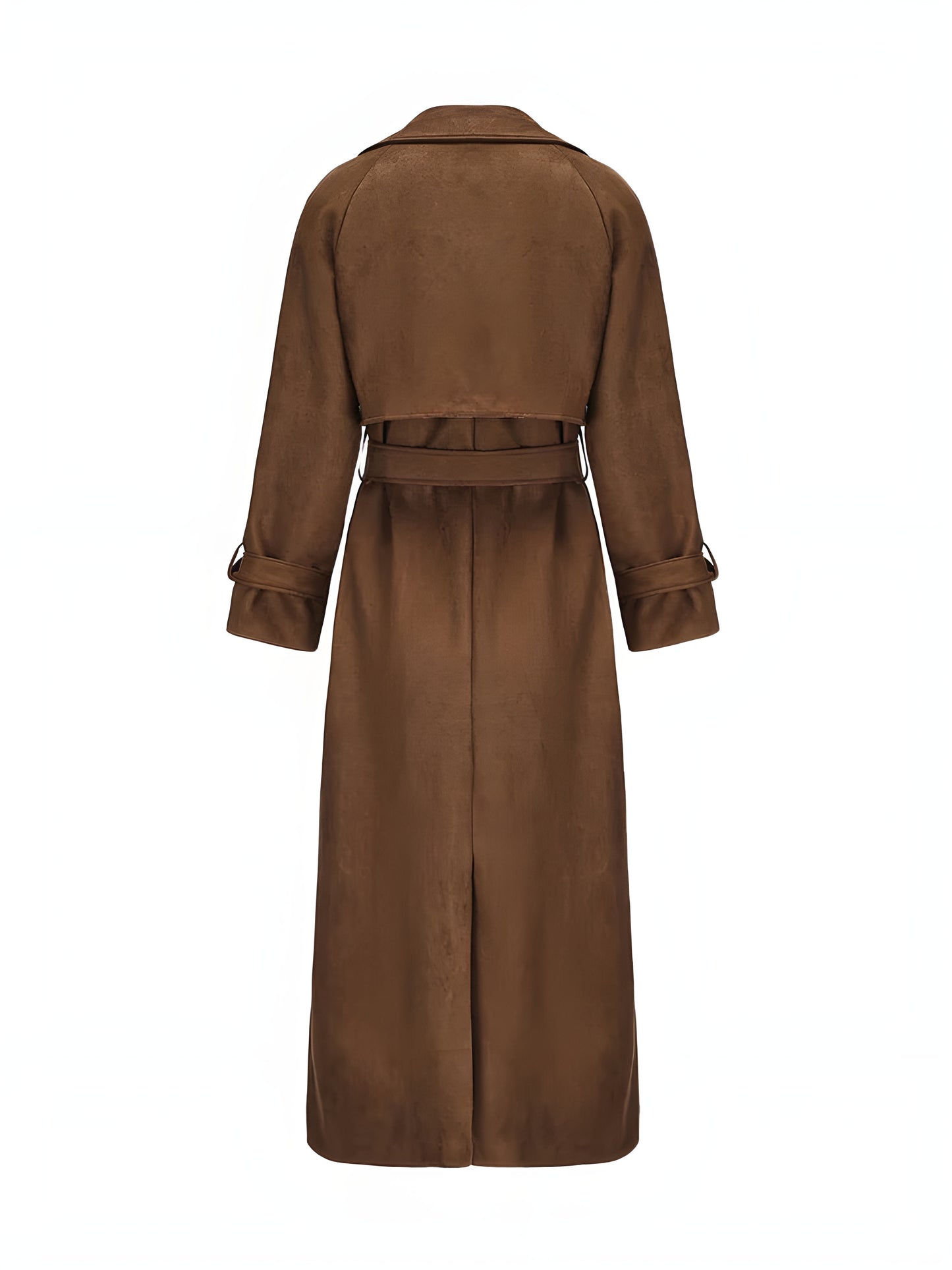 Julia™ | Elegant Mocka Trenchcoat för Vintern