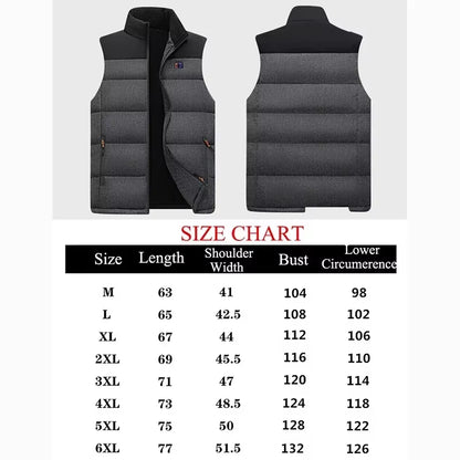 11 Zones Electric Heated Vest Samrt Temperature Control Graphene Men Women Clothe Intelligent Heating Thermal Korea Style